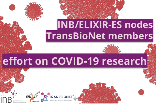 INB/ELIXIR-ES nodes and TransBioNet members effort on COVID-19 research