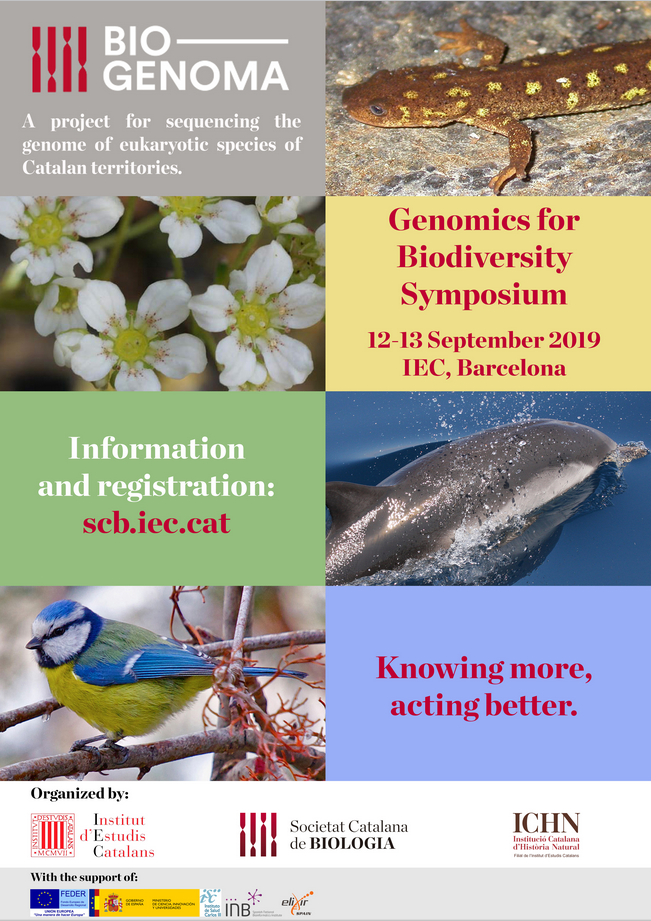 Genomics for Biodiversity Symposium poster