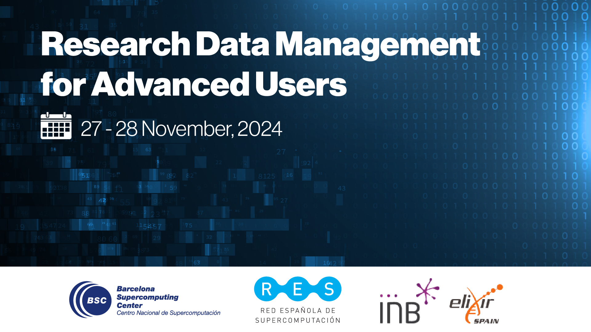 Poster course - Research Data Management for Advanced Users